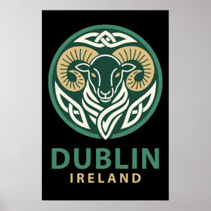 Dublin Ireland Europe Poster