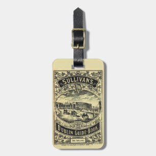 Dublin Ireland Guide Book Luggage Tag