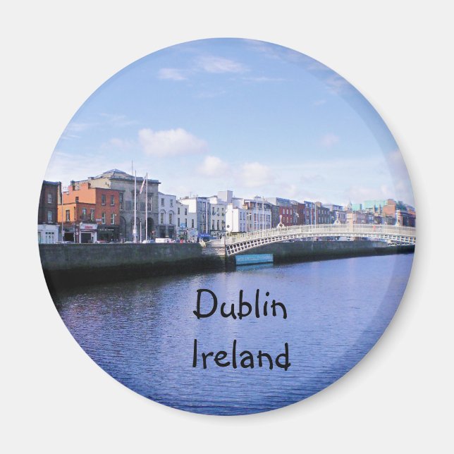 Dublin Ireland magnet (Front)