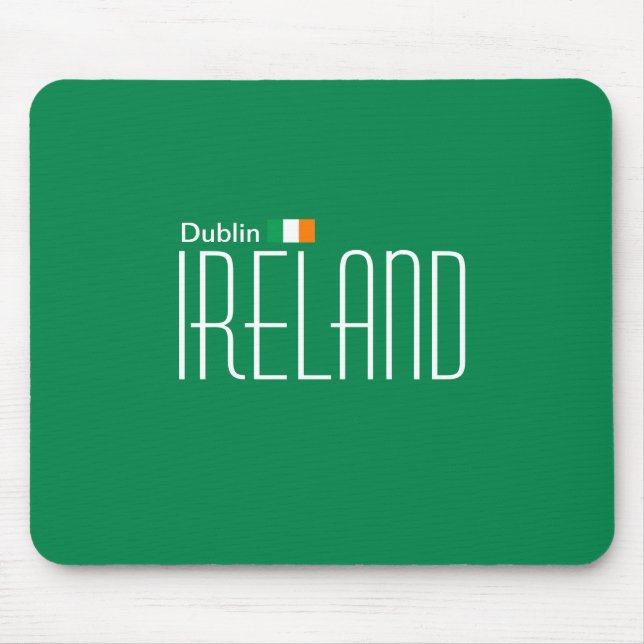 Dublin, Ireland  Mousepad (Front)