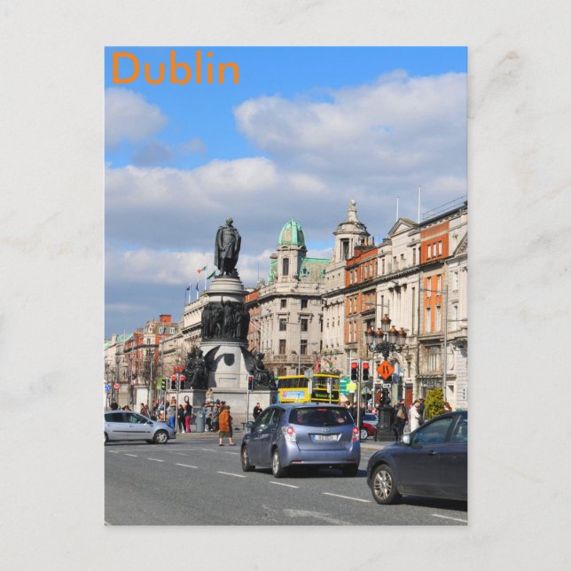 Dublin. Ireland Postcard (Front)