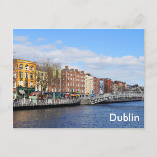 Dublin. Ireland Postcard