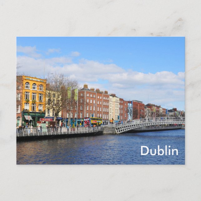 Dublin. Ireland Postcard (Front)