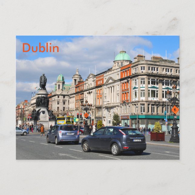 Dublin. Ireland Postcard (Front)
