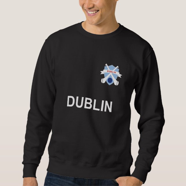 Dublin Ireland Proud Vintage Sweatshirt (Front)