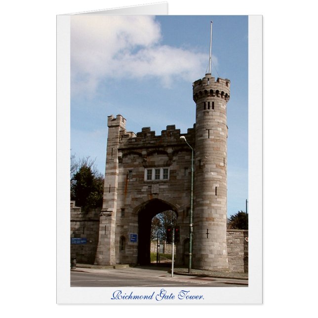 Dublin Ireland : Richmond Gate Tower (Front)