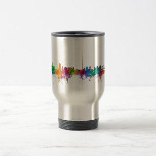 Dublin Ireland Skyline Travel Mug