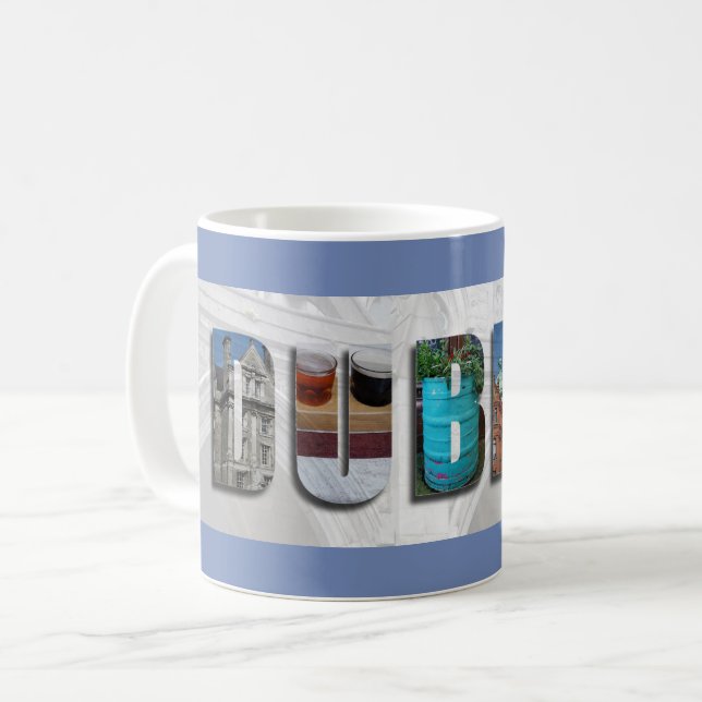 Dublin Ireland Travel Coffee Mug (Front Left)