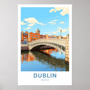 Dublin Ireland Travel Print