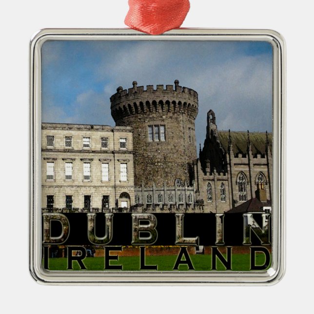 Dublin Metal Tree Decoration (Front)