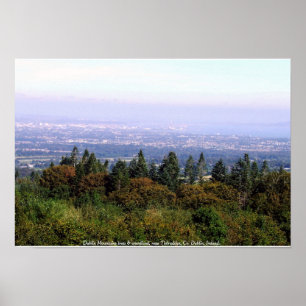 Dublin Mountains, Ireland landscape Poster