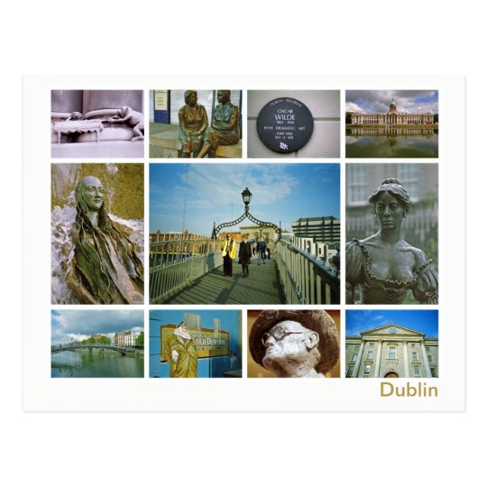 Dublin multi-image postcard