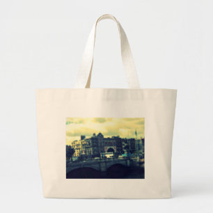 Dublin Pop Art Large Tote Bag