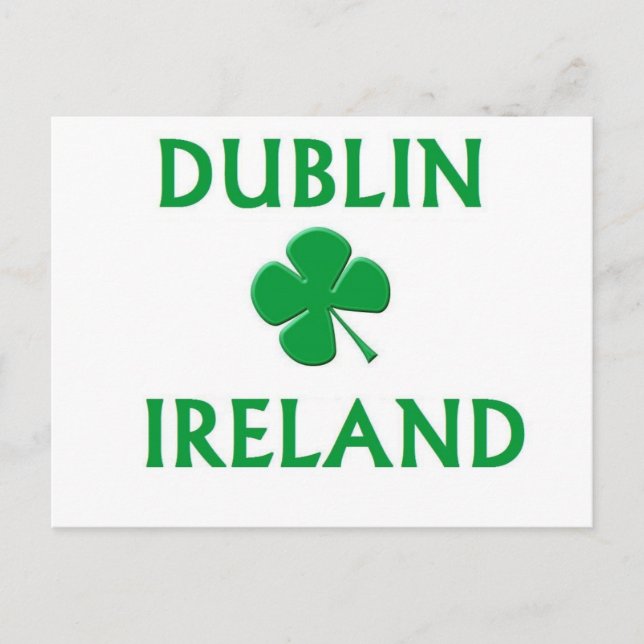 Dublin Postcard (Front)