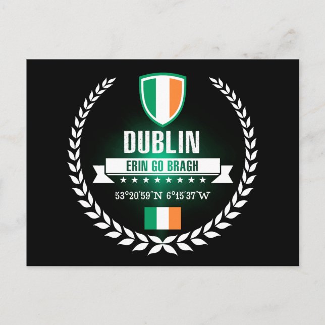 Dublin Postcard (Front)