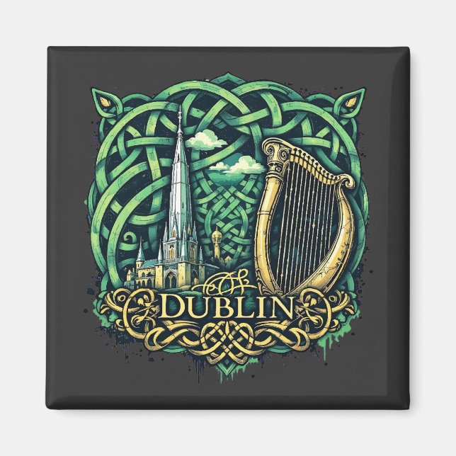 Dublin Republic of Ireland Magnet (Front)