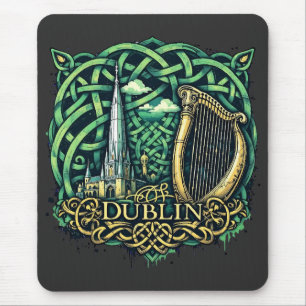 Dublin Republic of Ireland Mouse Mat