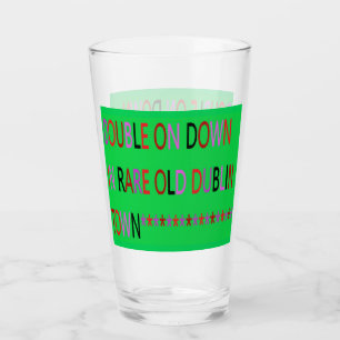DUBLIN TOWN IRELAND GREEN RED BLACK PURPLE GLASS