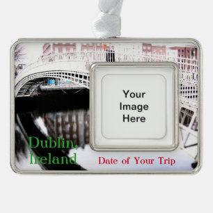 Dublin Travel Christmas Ornament Customisable