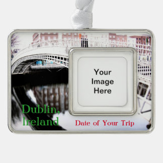 Dublin Travel Christmas Ornament Customisable