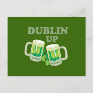 DUBLIN UP POSTCARD