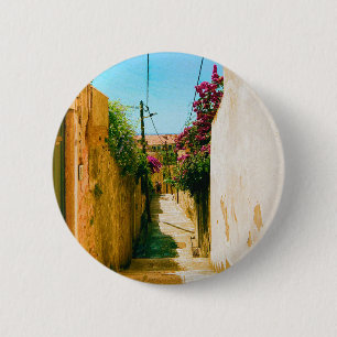 Dubrovnik Alley - Croatia 6 Cm Round Badge