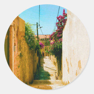Dubrovnik Alley - Croatia  Classic Round Sticker