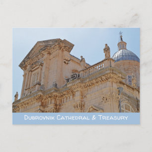Dubrovnik Cathedral & Treasury Holiday Postcard