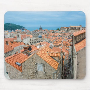 Dubrovnik city center mouse mat