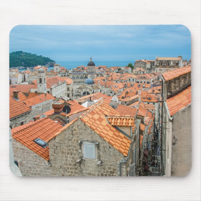 Dubrovnik city center mouse mat (Front)