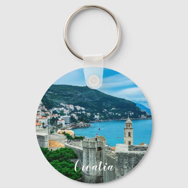 Dubrovnik city wall key ring (Front)