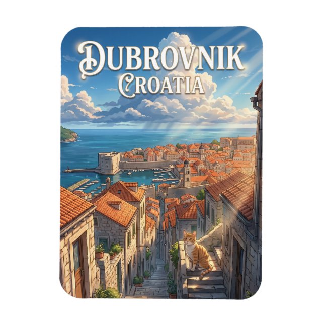 Dubrovnik, Croatia Croatia Magnet (Vertical)