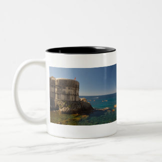 Dubrovnik, Croatia. Fort Bokar. Two-Tone Coffee Mug