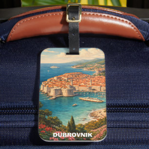 Dubrovnik, Croatia – Pearl of the Adriatic Travel Luggage Tag