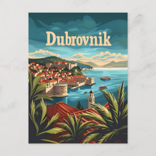 Dubrovnik Croatia Postcard