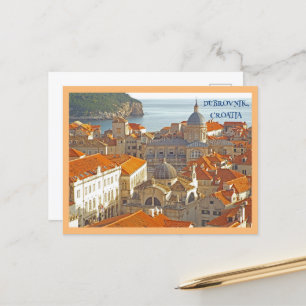 DUBROVNIK, CROATIA POSTCARD