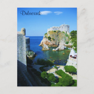 Dubrovnik Croatia Postcard