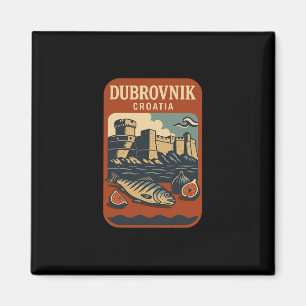 Dubrovnik Croatia Souvenir Croatian Food And Trave Magnet