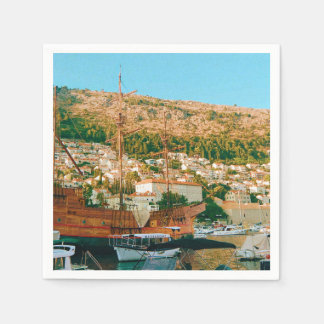 Dubrovnik Croatia Travel Napkin