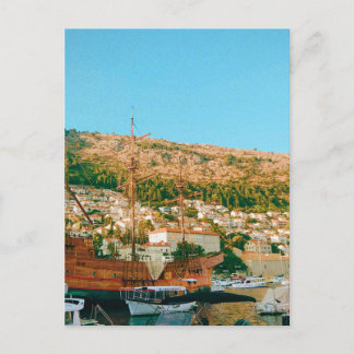 Dubrovnik Croatia Travel Postcard