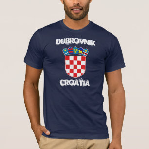 Dubrovnik, Croatia with coat of arms T-Shirt