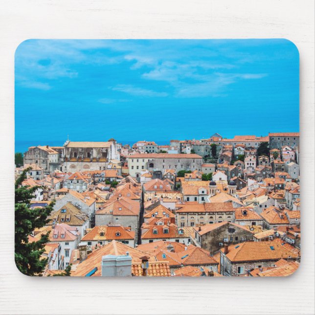 Dubrovnik historic center mouse mat (Front)