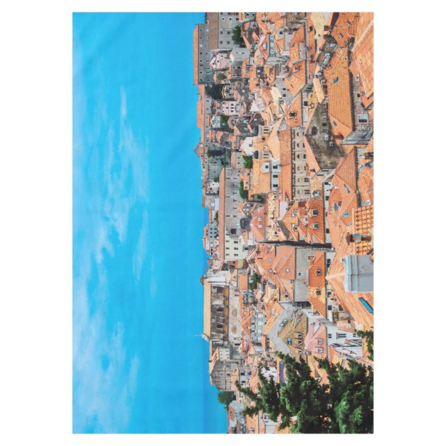 Dubrovnik historic center tablecloth (Front)