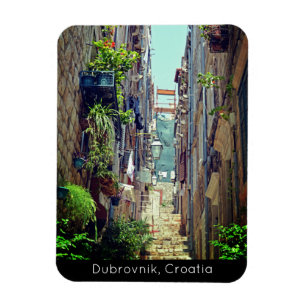 Dubrovnik Inside the Old City Walls Holiday Postca Magnet