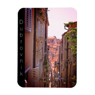 Dubrovnik Inside the Old City Walls III  Poster Magnet