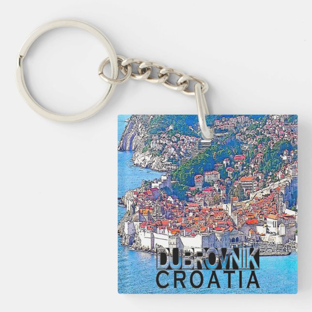 Dubrovnik Key Ring (Front)