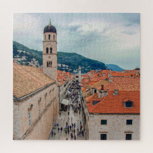 Dubrovnik main street, Croatia Jigsaw Puzzle
