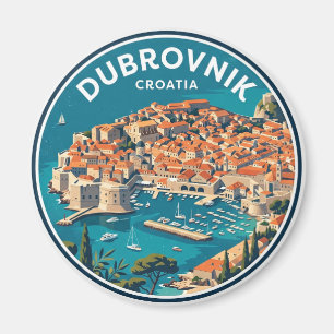 Dubrovnik Old Town Croatia Magnet