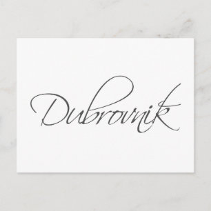 Dubrovnik Postcard
