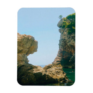 Dubrovnik West Harbour and Pier  Magnet